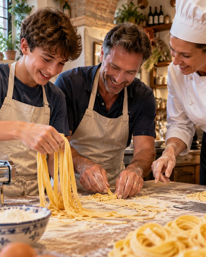Cooking class: Φτιάξαμε μόνοι μας φετουτσίνε!