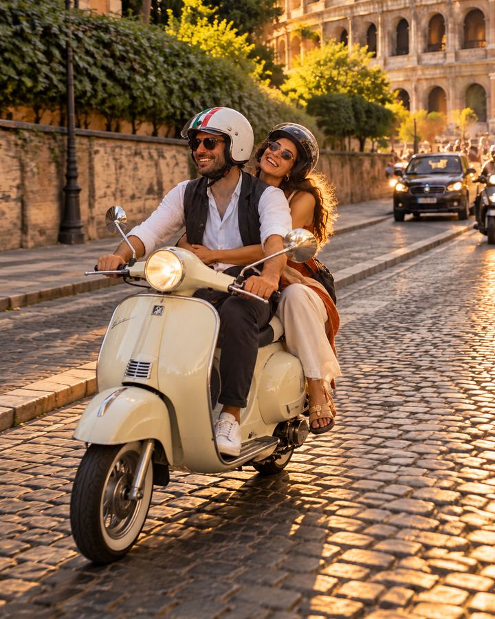 Βόλτα με Vespa: Πρώτη μέρα, πρώτη Vespa